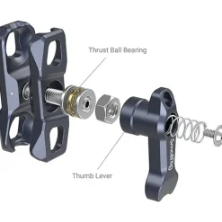 Fashion Magic Arm with Dual Ball Heads (1/4 in.-20 Screw and NATO Clamp) Camera Support Accessories