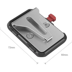 Fashion Mini V-Lock Battery Plate with Belt Clip Camera Support Accessories