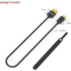 Discount Mini-HDMI to HDMI Cable (13.8 in.) Cables