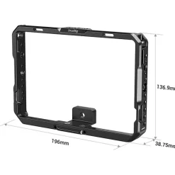 Fashion Monitor Cage with Sun Hood for SmallHD 702 Touch Camera Support Accessories