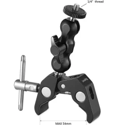 Online Multifunctional Crab Clamp with 3.5 in. Ball Head Arm Camera Support Accessories
