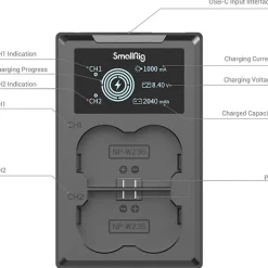 Hot NP-W235 2-Battery Kit with Dual Charger Batteries & Adapters