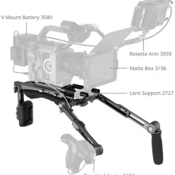 Fashion SR007 HawkLock Shoulder Rig Pro Video Stabilization