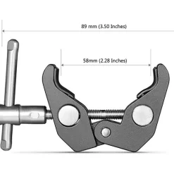 Discount Super Clamp with 1/4 in.-20 and 3/8 in.-16 Threads (Pair) Camera Support Accessories