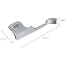 Discount Thumb Grip for Fujifilm X100VI/X100V (Silver) Camera Support Accessories