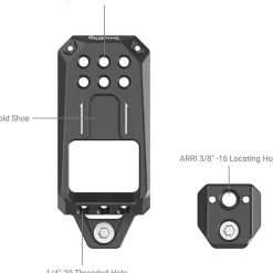 Hot Top Plate for Sony FX3/FX30 XLR Unit Camera Support Accessories
