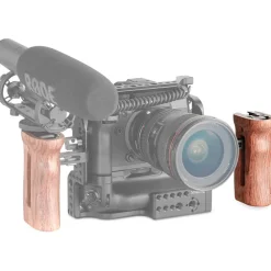 Hot Universal Wood Side Handle Camera Support Accessories