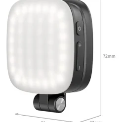 Fashion Vibe P48 Detachable Mobile Phone LED Video Light (Black) Video Lighting