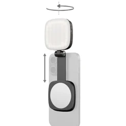 Fashion Vibe P48 Detachable Mobile Phone LED Video Light (Black) Video Lighting