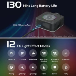 New Vibe P108 RGB Video Light Led Lights & Kits