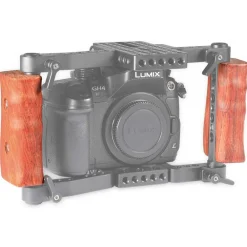 Sale Wooden Handle Kit for DSLR VersaFrame Cage Camera Support Accessories