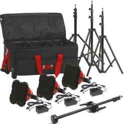 Discount LadyBug 1500 LED 3-Light Kit with Boom Arm Led Lights & Kits