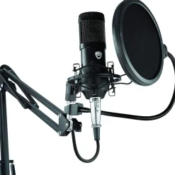 Online Studio Podcast System (LED Ring Light, Microphone, Boom Stand, Headphones) Led Ring Lights