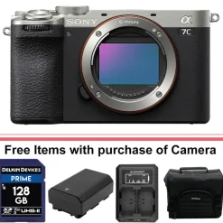 Sale Alpha a7C II Mirrorless Digital Camera Body (Silver) Mirrorless