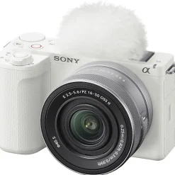 Outlet Alpha ZV-E10 II Mirrorless Digital Camera with 16-50mm Lens (White) Mirrorless