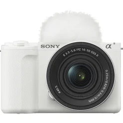 Outlet Alpha ZV-E10 II Mirrorless Digital Camera with 16-50mm Lens (White) Mirrorless
