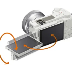 Fashion Alpha ZV-E10 II Mirrorless Digital Camera Body (White) Mirrorless