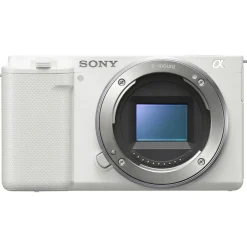 Online Alpha ZV-E10 Mirrorless Digital Camera Body (White) Mirrorless