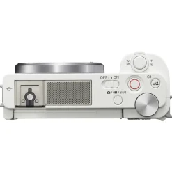 Online Alpha ZV-E10 Mirrorless Digital Camera Body (White) Mirrorless