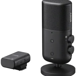 Fashion ECM-S1 Wireless Streaming Microphone System with Multi Interface Shoe Microphones