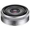 Fashion E-Mount SEL16F28 16mm f/2.8 Wide-Angle Alpha E-Mount Lens (Silver) Wide Angle
