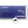 Hot 512GB AXS Memory A-Series Card (6-Pack) Memory Cards|Memory Cards