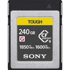 Outlet 240GB CFexpress Type B TOUGH Memory Card Memory Cards|Memory Cards