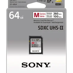 Best 64GB M Series UHS-II SDXC Memory Card Memory Cards|Memory Cards