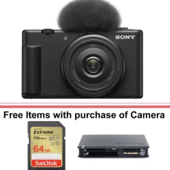 Online ZV-1F Vlogging Camera (Black) Point & Shoot