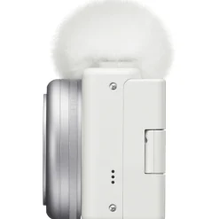 Outlet ZV-1F Vlogging Camera (White) with Vlogger's Accessory KIT (ACC-VC1) Point & Shoot