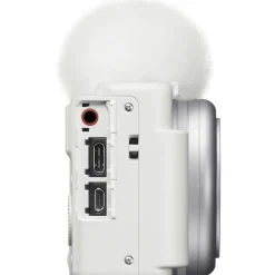 Outlet ZV-1F Vlogging Camera (White) with Vlogger's Accessory KIT (ACC-VC1) Point & Shoot