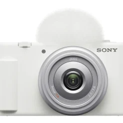 Sale ZV-1F Vlogging Camera (White) Point & Shoot