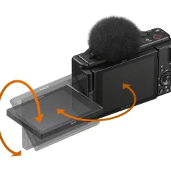 Best ZV-1F Vlogging Camera (Black) with Vlogger's Accessory KIT (ACC-VC1) Point & Shoot