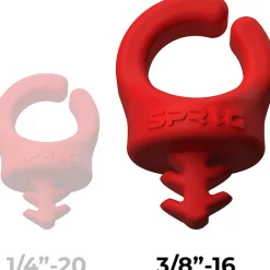 Sale Big Cable Management Device for 3/8 in.-16 Threaded Holes (Red, 3-Pack) Camera Support Accessories