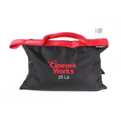Online Cinema Works 25 lb Sandbag (Black with Red Handle) Sand & Weight Bags