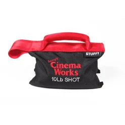 Fashion Cinema Works 10 lb Shot Bag (Black with Red Handle) Sand & Weight Bags