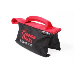 Fashion Cinema Works 10 lb Shot Bag (Black with Red Handle) Sand & Weight Bags