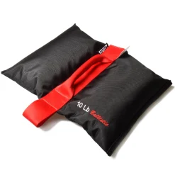 New Sandbag 10 lb (Black with Red Handle) Sand & Weight Bags