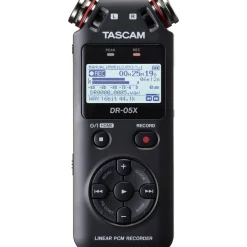 Outlet DR-05X 2-Input / 2-Track Portable Audio Recorder with Onboard Stereo Microphone Digital Audio Recorders