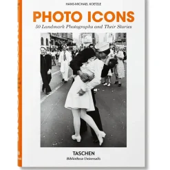 Discount Photo Icons. 50 Landmark Photographs and Their Stories - Hardcover Book Books