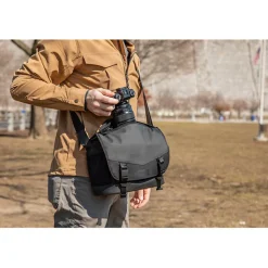 Discount DNA 9 Slim Camera Messenger Bag (Black) Camera Bags