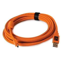 Online 15 Ft (4.6 m) TetherPro USB 2.0 A Male to Mini-B 5-Pin Gold Plated Cable Cables