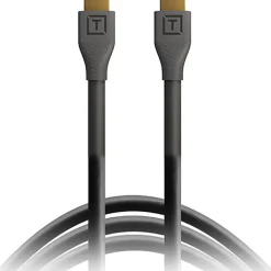 Fashion 3 ft. TetherPro HDMI Cable with Ethernet (Black) Cables