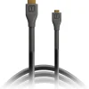 Outlet 10 ft. TetherPro Micro-HDMI to HDMI Cable with Ethernet (Black) Cables