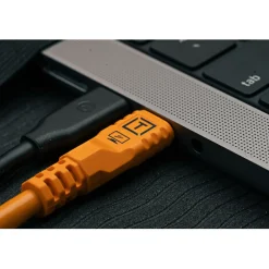Best TetherPro Optima USB-C Cable (15 ft., High-Visibility Orange) Cables