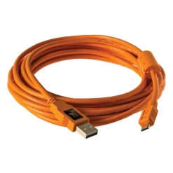 Sale TetherPro USB 2.0 A Male to Micro-B 5-Pin 15 ft. Cable (Orange) Cables