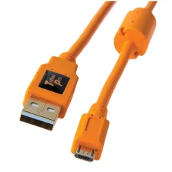 Sale TetherPro USB 2.0 A Male to Micro-B 5-Pin 15 ft. Cable (Orange) Cables