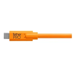 Outlet Tetherpro USB-C to USB Female Adapter Extender (15 ft. Orange) Cables