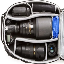 Fashion Airport Essentials Backpack (Small, Black) Camera Bags