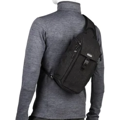 Fashion Urban Access 8 Sling Bag (Black) Camera Bags